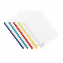 【满49包邮】齐心 Q310 办公必备 报告夹 A4 抽杆式抽杆夹 30张 10个装