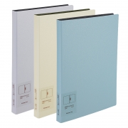 【满49包邮】齐心 A5320 单强力夹FPP无印风 A4