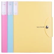 【满49包邮】齐心 A3181 磁扣图纸试卷册 A3 15袋