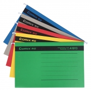 【满49包邮】齐心 A1813 易查找吊挂夹 F/C 纸质