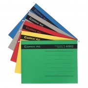 【满49包邮】齐心 A1812 易查找吊挂夹 A4 纸质