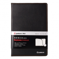 一口价【满49包邮】齐心 C4612 简约系列皮面本 25K 74张