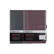 【满49包邮】齐心 C5808 皮面笔记本 25K 114张