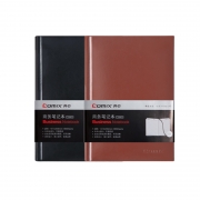 【满49包邮】齐心 C5803 皮面笔记本 25K 146张