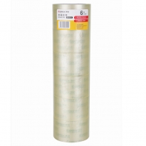 【满49包邮】齐心 JP4506-6 封箱胶带 6卷装