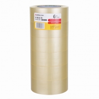 【满49包邮】齐心 JP4515-6 封箱胶带 6卷装