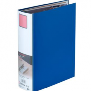 【满49包邮】齐心 A19 大容量日式管夹 A4 3寸 金属单开