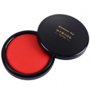 【满49包邮】齐心 B3706 快干原子印台 加大圆 98mm