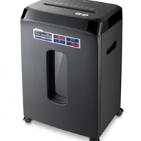 【满49包邮】齐心 S3308 时尚高效碎纸机 4级 15L（纸张 卡 回形针 订书钉）