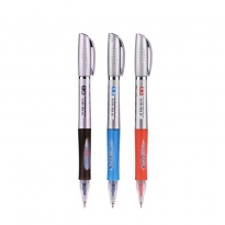 晨光拔盖中性笔大容量大白鲨GP1530葫芦头0.5 12支/盒